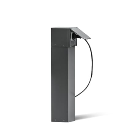 PLATEK LIGHT SRL - PLK8910502.08 PALETTO PRESE 500 (2 PRESE SCHUKO)-ANTR