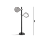 PLATEK LIGHT SRL - PLK8951105.01 PALETTO FROG 160MM - COLORE NERO