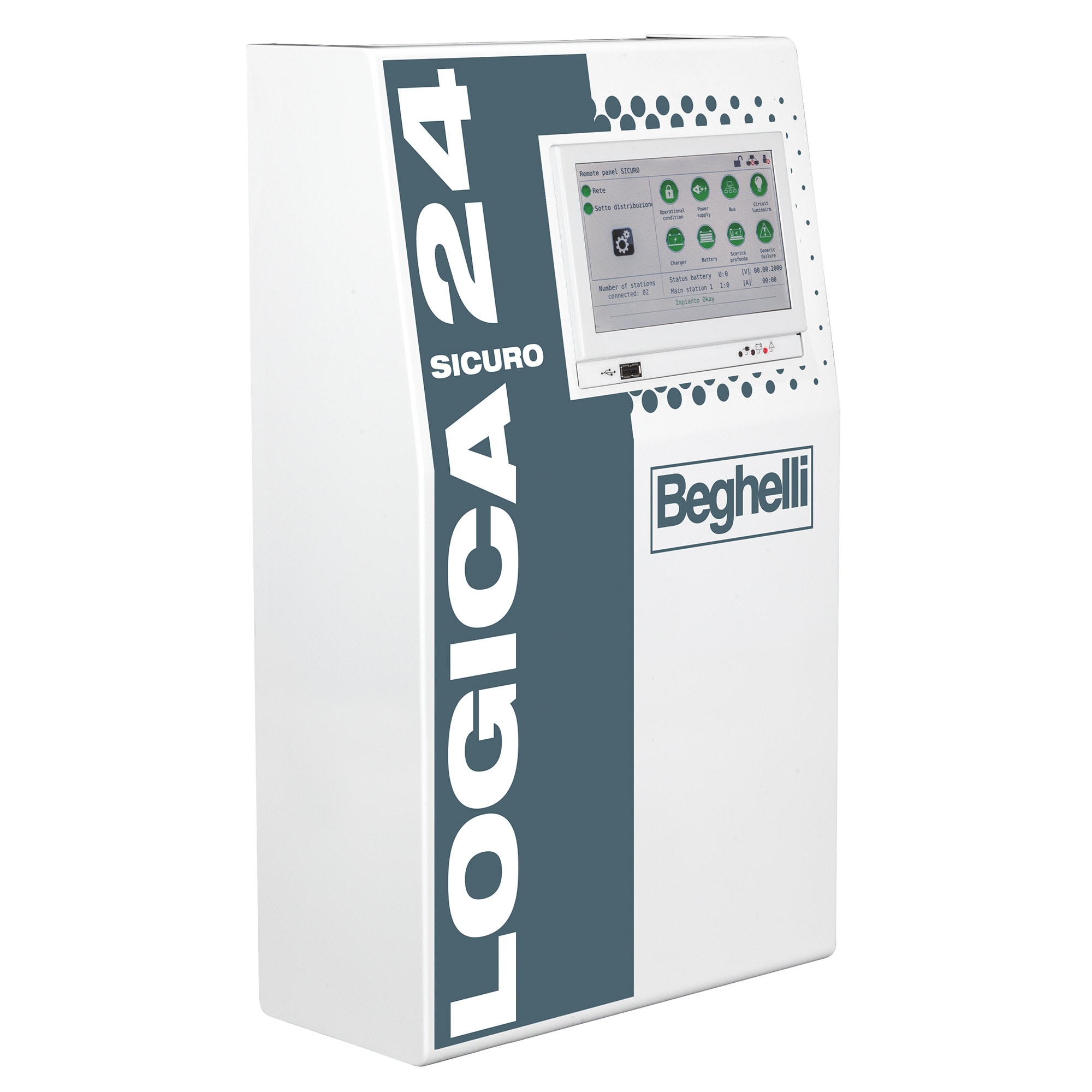 BEGHELLI - BEG17066 LGS24 8U 56AH G