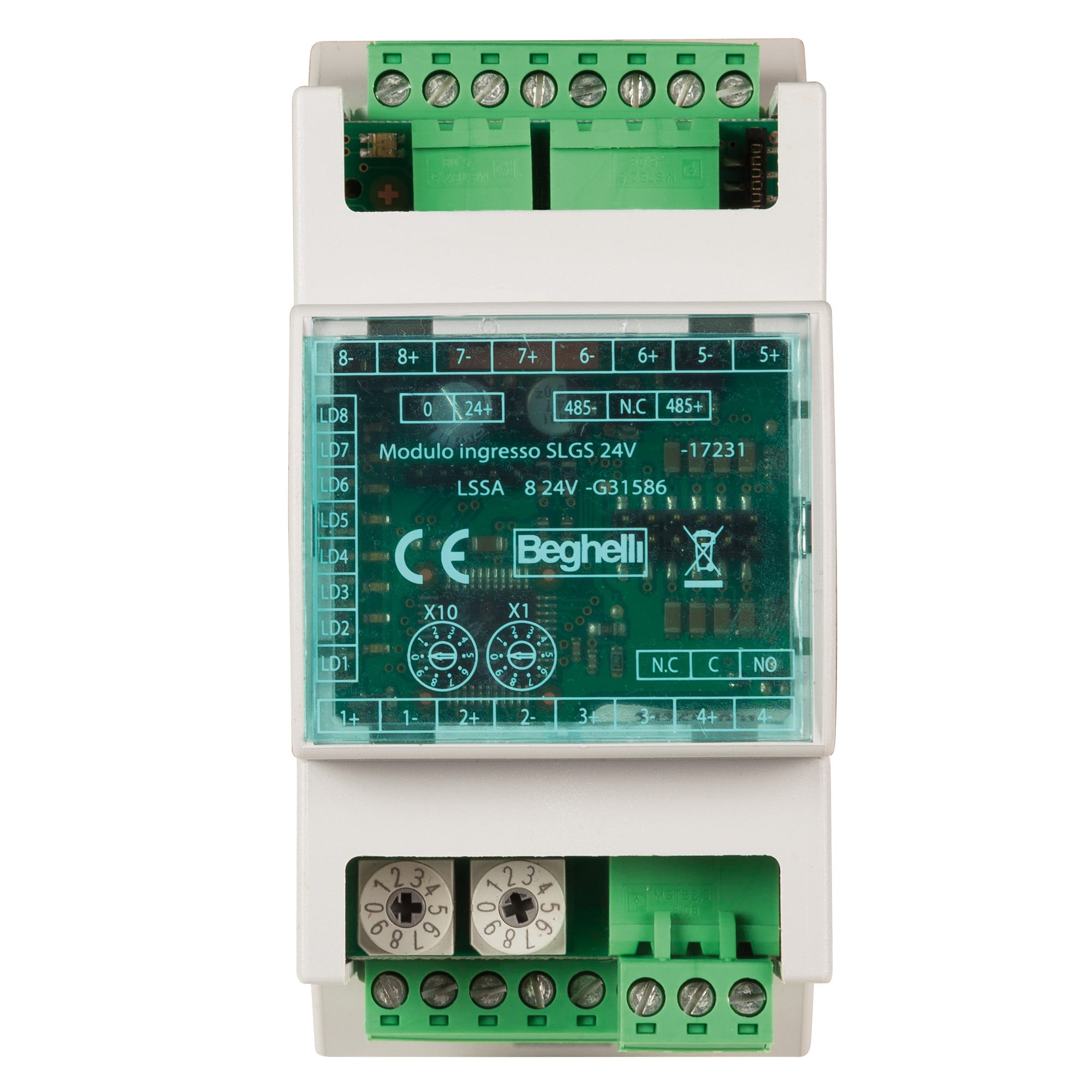 BEGHELLI - BEG17230 MODULO INGRESSO SLGS 230V DIN