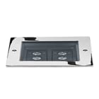 PERFORMANCE IN LIGHT - PRI301463 STEEL 20 SQUARE 6 LED 6,6W NB 8° 3000K