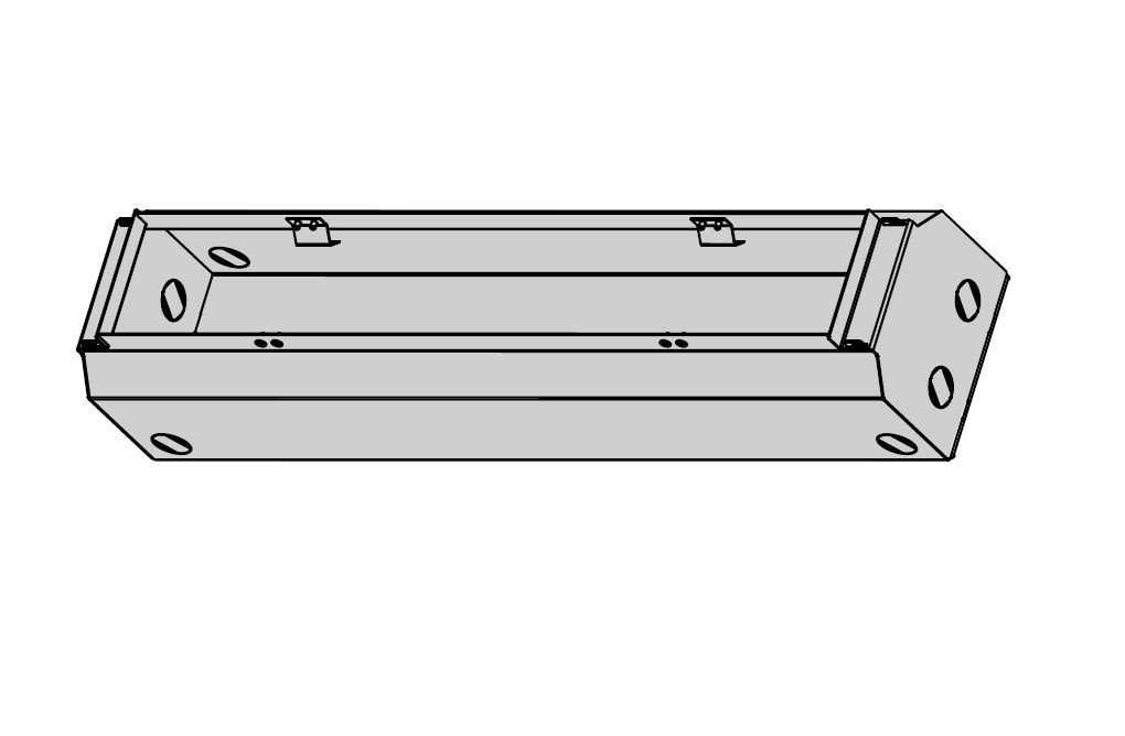PERFORMANCE IN LIGHT - PRI310423 RECESSED BOX L842 STRIP SQ. INGROUND