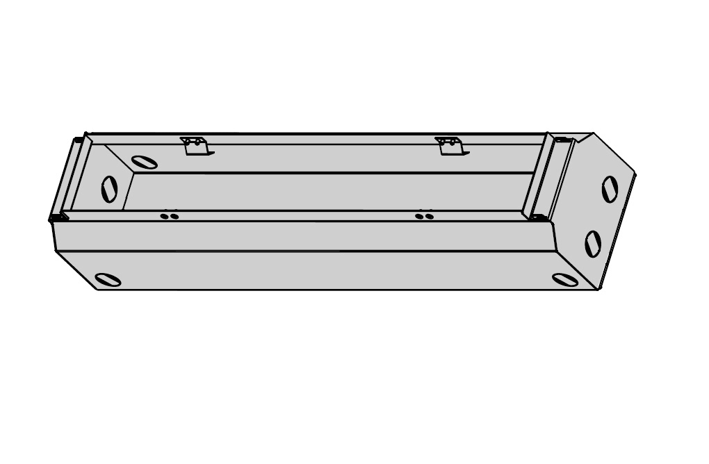 PERFORMANCE IN LIGHT - PRI310423 RECESSED BOX L842 STRIP SQ. INGROUND
