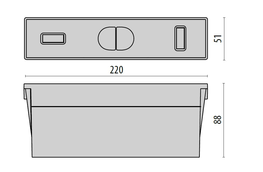 PERFORMANCE IN LIGHT - PRI310475 CONTROCASSA INSERT+ 1