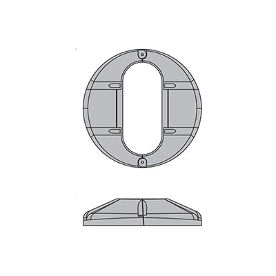 PERFORMANCE IN LIGHT - PRI310921 Copriflange AMON An-96