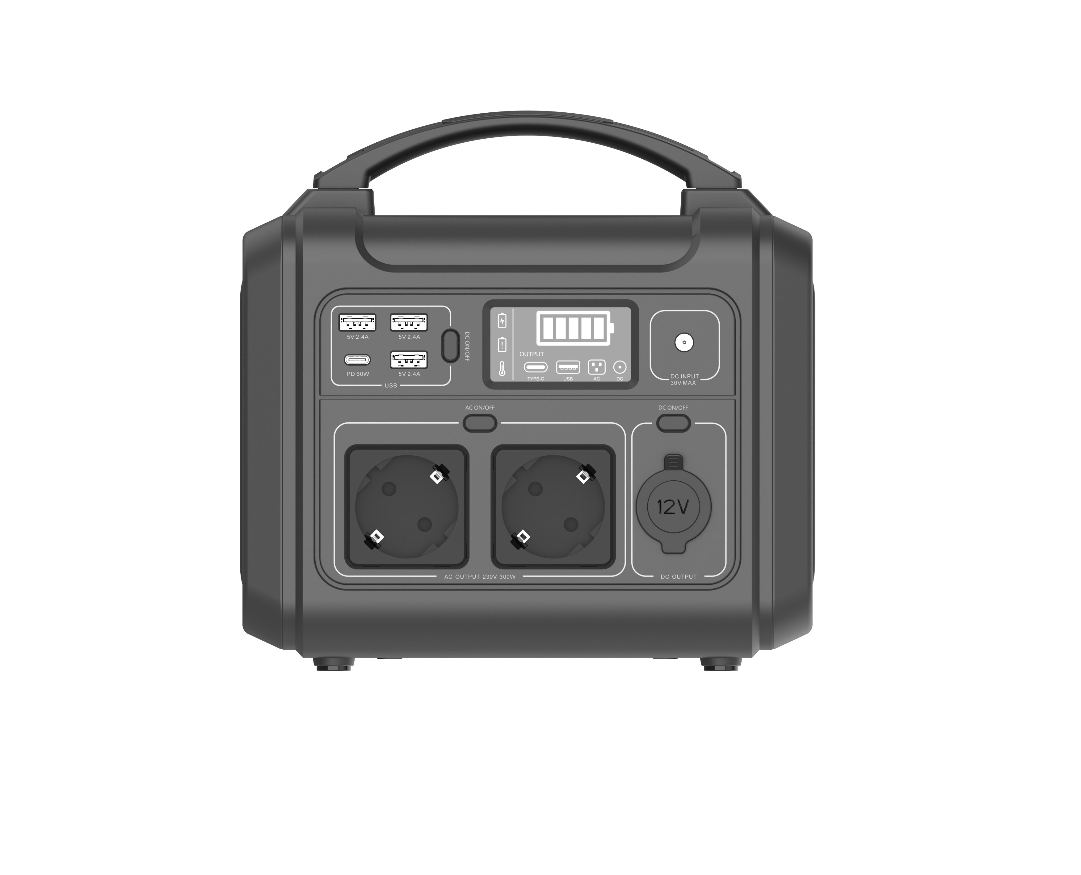 HIKVISION ITALY SRL - EZV318700001 PS300 POWER STATION PORTATILE 300W