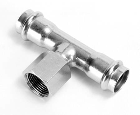 IBP BANNINGER ITALIA - IBPPS4130G0420442 INOX TEE F FIL.F 42X1/2X42