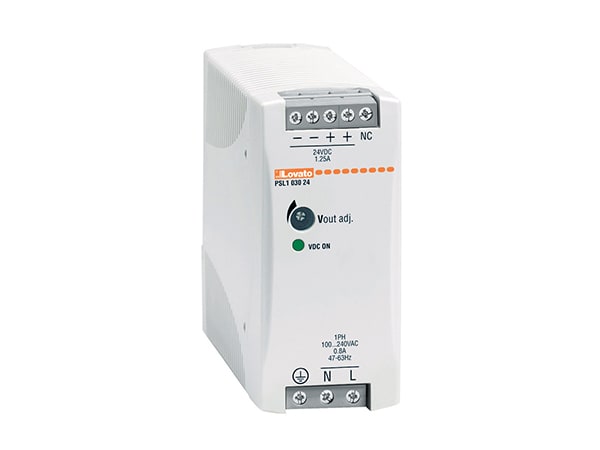 LOVATO - LOVPSL106048 ALIMENTAT. 100-240VAC 1PH OUT 48VDC 60W