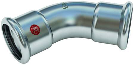 IBP BANNINGER ITALIA - IBPPSND041 0280000 INOX 304 GOMITO 45 FF 28