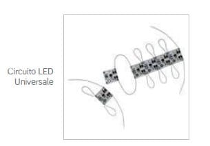 PRODEL SRL - PRDPT1555/10 CIRC.SPEC.ILLUM.LED COL.BIANCO DA 10 UNI