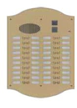 PRODEL SRL - PRDPT2721/432LO FRONT.VIDEOCITO.SAG.C/LED.S/SCAT.625 PE