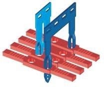 CABUR SRL - CBRPTC5100 PTC/51/00 PONTE PETTINE L=250MM