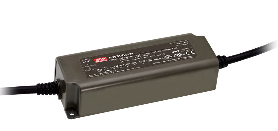 DIGIMAX SRL - DIXPWM-60-12DA2 DRIVER LED 12V 60W IP67 DALI2 90-305V