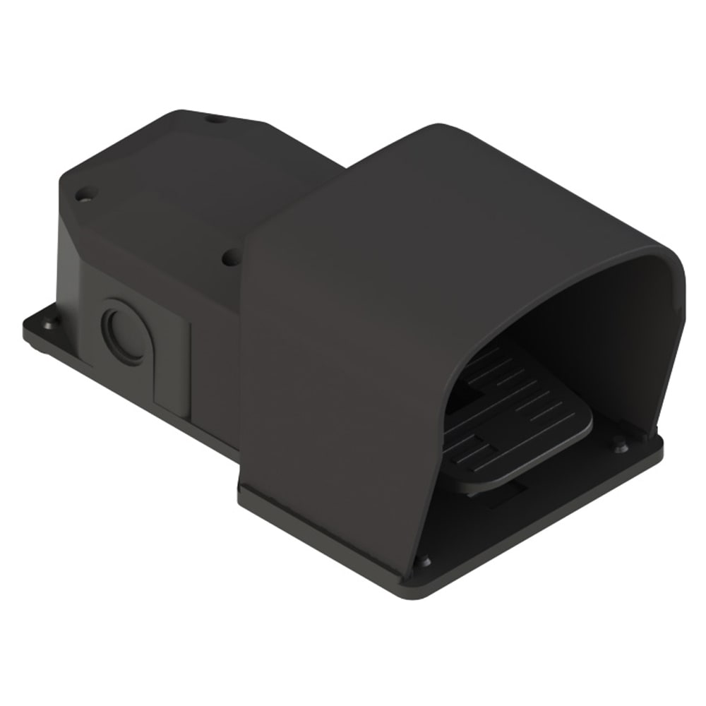 PIZZATO ELETTRICA - PZZPX 50100 INTERRUTTORE A PEDALE SINGOLO CON PROTEZ