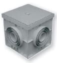 ARNOCANALI SPA - ARNPZC4040 POZZETTO E COPERCHIO 40X40CM GRIGIO