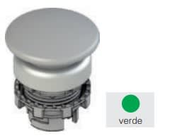 PIZZATO ELETTRICA - PZZE2 3PL2F449L2 PULSANTE LUMINOSO A FUNGO VERDE CON MARC