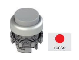 PIZZATO ELETTRICA - PZZE2 3PL2S329GB0 PULSANTE LUMINOSO SPORGENTE ROSSO CON MA