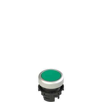 PIZZATO ELETTRICA - PZZE2 2PU2R4290 PULSANTE AD IMPULSO RASATO VERDE
