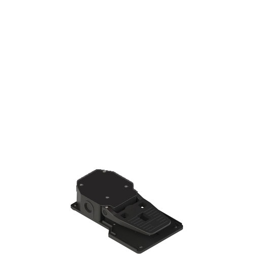 PIZZATO ELETTRICA - PZZPA 50100 INTERRUTTORE A PEDALE SINGOLO SENZA PROT