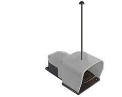 PIZZATO ELETTRICA - PZZPX 42040-A INTERRUTTORE A PEDALE SINGOLO CON PROTEZ