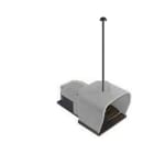 PIZZATO ELETTRICA - PZZPX 42040-A INTERRUTTORE A PEDALE SINGOLO CON PROTEZ