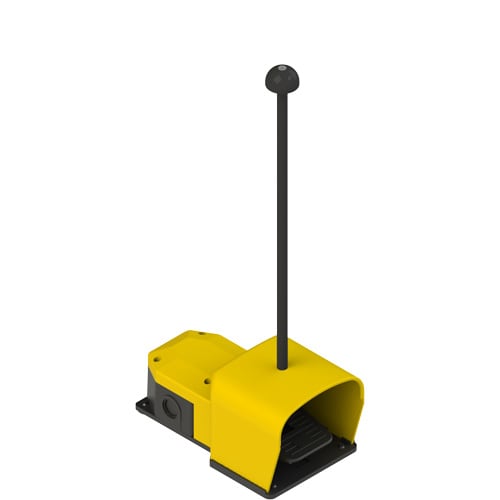 PIZZATO ELETTRICA - PZZPX 10110-A INTERRUTTORE A PEDALE SINGOLO CON PROTEZ