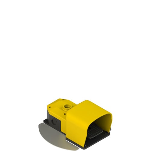 PIZZATO ELETTRICA - PZZPX 10111-C INTERRUTTORE A PEDALE SINGOLO CON PROTEZ
