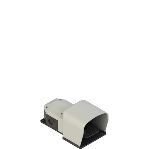 PIZZATO ELETTRICA - PZZPX 40110-A INTERRUTTORE A PEDALE SINGOLO CON PROTEZ