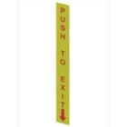 PIZZATO ELETTRICA - PZZVF AP-A1AGR02 ADESIVO GIALLO IN PC RETTANGOLARE 300X3