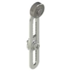 PIZZATO ELETTRICA - PZZVF L56-R24 LEVA REGOLABILE DENTELLATA CON ROTELLA I
