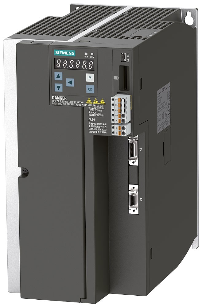 SIEMENS - SIE6SL32105FE150UF0 SINAMICS V90, PROFINET, 3 AC 400V 5.0KW