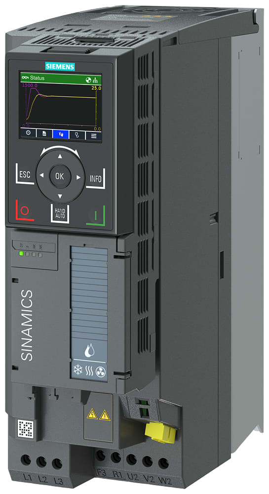 SIEMENS - SIE6SL32202YE200UB0 G120X IP20 380-480V 4KW FSB UF