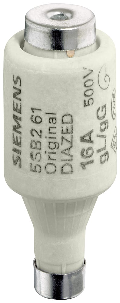 SIEMENS - SIE5SB221 FUS. DIAZED DII GL/GG E27 4A 500VCA/CC