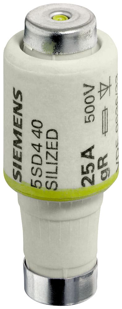 SIEMENS - SIE5SD480 FUS. SILIZED DII GR E27 30A 500VCA/CC