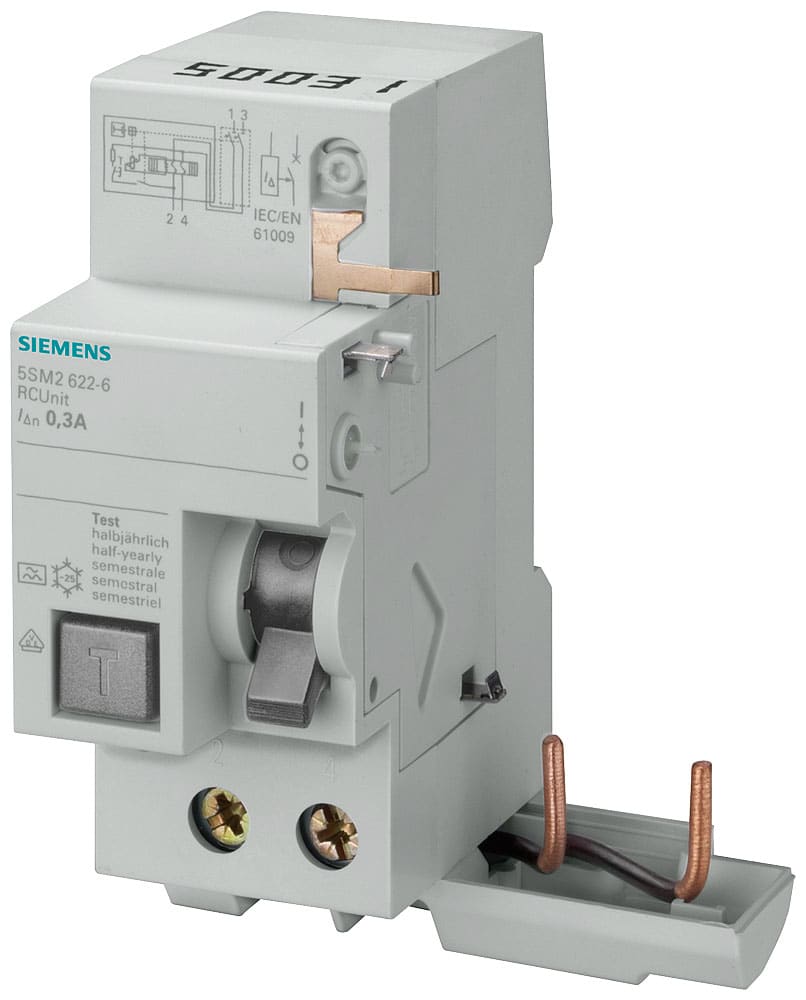 SIEMENS - SIE5SM26226 BLOCCO DIFF. 2P 40A 0,3A TIPO A X 5SY