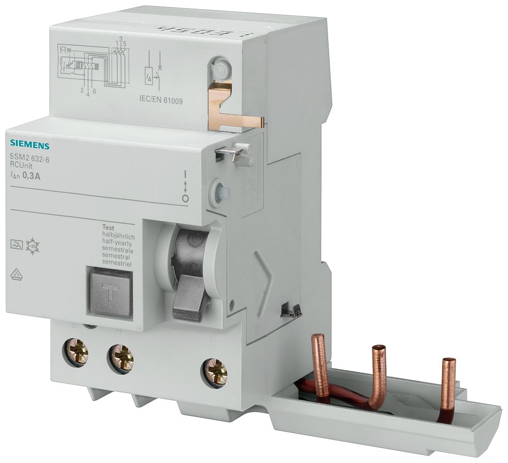SIEMENS - SIE5SM23326KK01 BLOCCO DIFF.3P 40A 30MA AK 3KA(8/20)X5SY