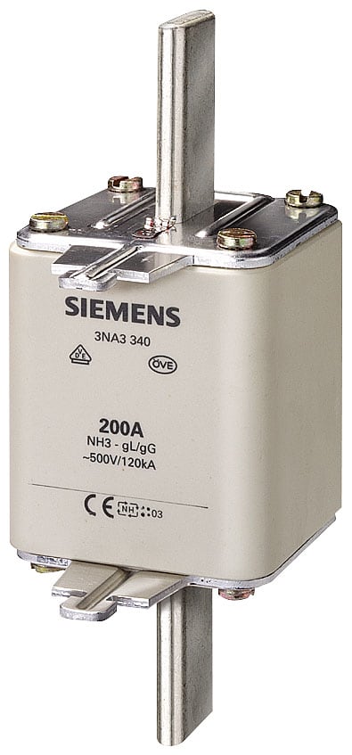 SIEMENS - SIE3NA3372 FUS. NH GL/GG GR.3 500VCA 630A