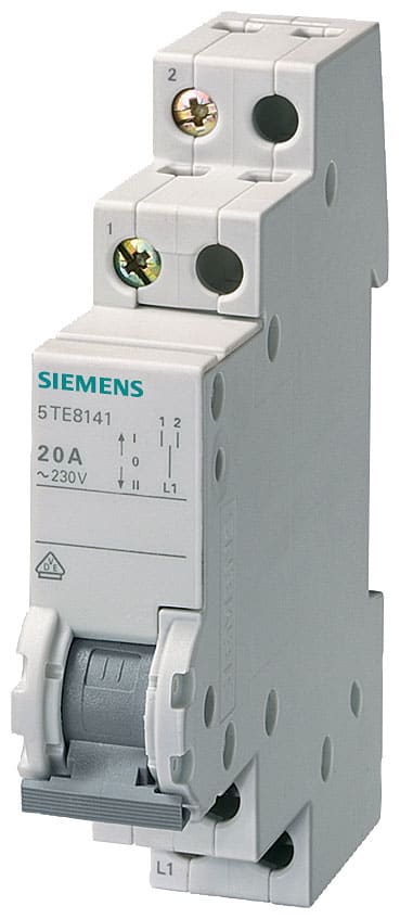 SIEMENS - SIE5TE8142 Interruttore di gruppo 20 A 2 gruppi