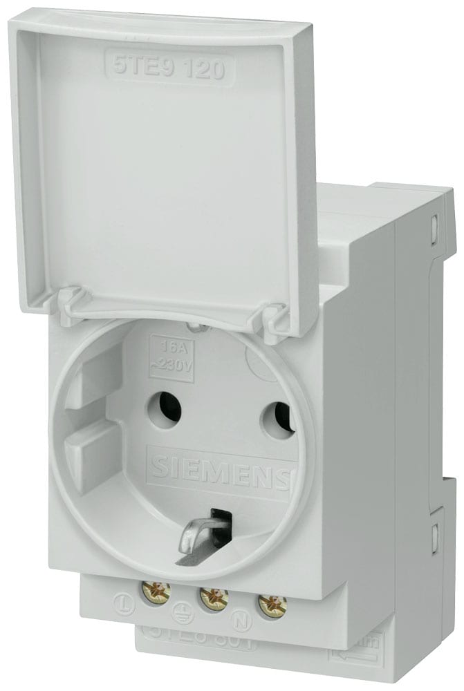 SIEMENS - SIE5TE6801 PR.SCHUKO 2P+T CON SPORT.16A 230V 2,5UM