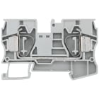 SIEMENS - SIE8WH20000AK00 Morsetto passante con collegamento a molla, sezione: 1,5 ... 16 mm², larghezza: 12 mm