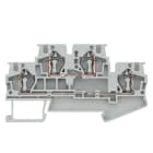 SIEMENS - SIE8WH20200AG00 MORSETTO A MOLLA A 2 LIV. 4MMQ, GRIGIO