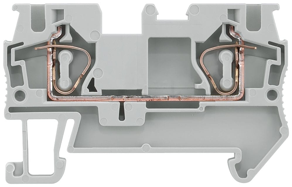 SIEMENS - SIE8WH20000AG00 MORSETTO A MOLLA 4MMQ, GRIGIO