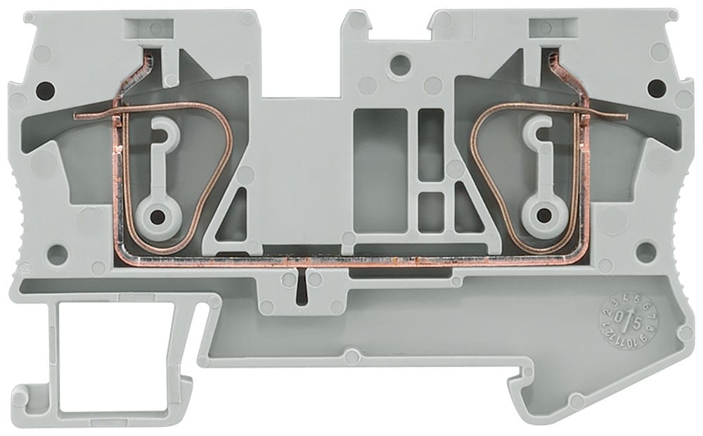 SIEMENS - SIE8WH20000AH00 MORSETTO A MOLLA 6MMQ, GRIGIO