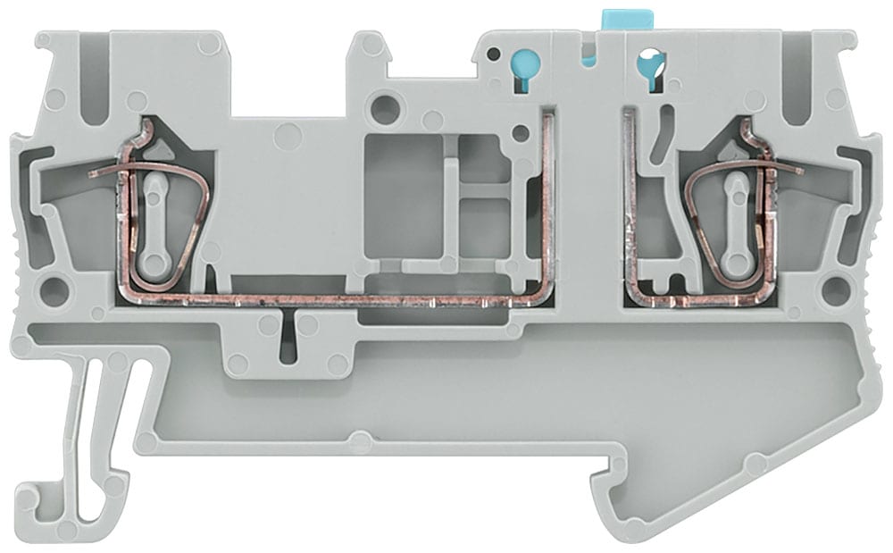 SIEMENS - SIE8WH20006CF00 Morsetto con sezionatore a coltello, collegamento a molla, sezione: 0,08 ... 2,5 mm², larghezza: 5,2 mm