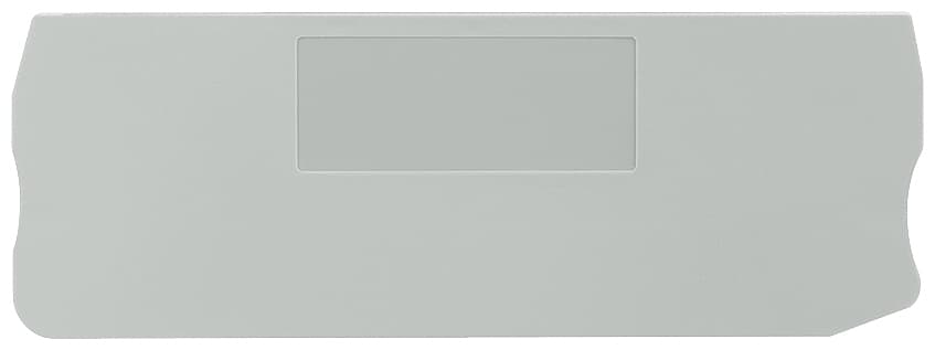 SIEMENS - SIE8WH90031GA00 Piastra terminale per morsetti passanti con collegamento a molla, sezione: 4 mm²