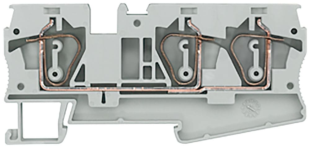 SIEMENS - SIE8WH20030AH00 MORSETTO A MOLLA A 3 P.TI 6MMQ, GRIGIO