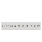 SIEMENS - SIE8WH81202AA15 TARGHETTA FRONT. 5,2MM LONG. L1,L2,L3,P