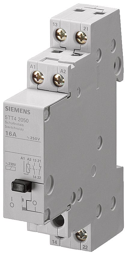 SIEMENS - SIE5TT42050 RELE AUSILIARIO 230VCA - 1NA+1NC 16A
