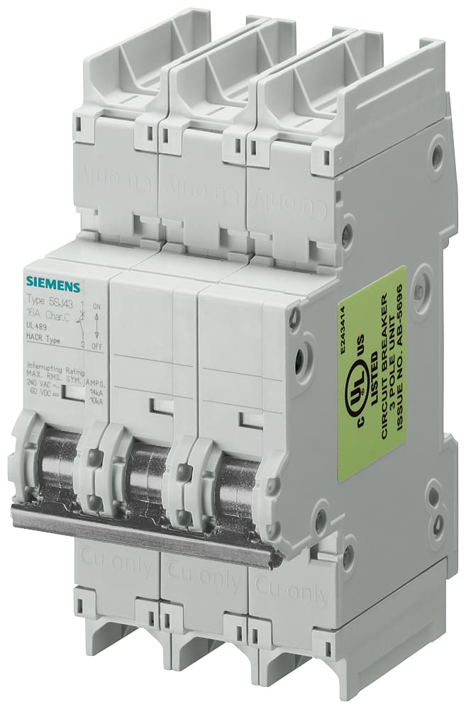 SIEMENS - SIE5SJ43117HG41 INT. MT UL489 OPP.POL.3P C 5A 14KA