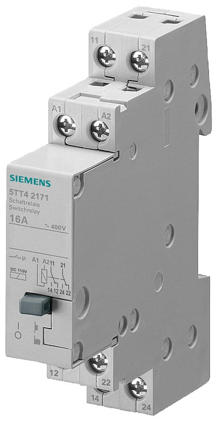 SIEMENS - SIE5TT42172 RELE AUSILIARIO 24VCC - 2S 16A